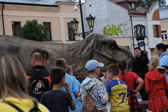 Dzień Sportu w Chełmie. Były nawet dinozaury... [GALERIA ZDJĘĆ]