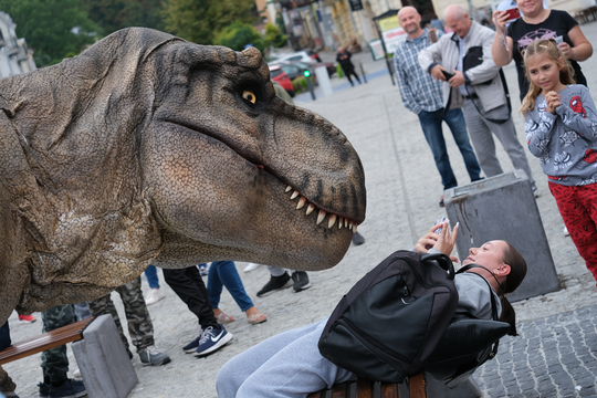 Dzień Sportu w Chełmie. Były nawet dinozaury... [GALERIA ZDJĘĆ]