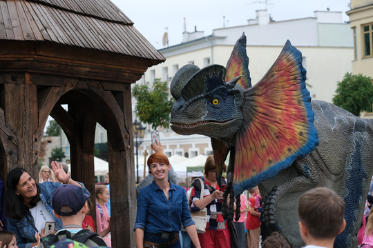 Dzień Sportu w Chełmie. Były nawet dinozaury... [GALERIA ZDJĘĆ]