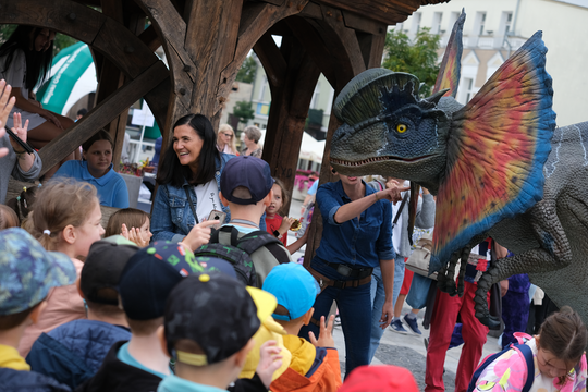 Dzień Sportu w Chełmie. Były nawet dinozaury... [GALERIA ZDJĘĆ]