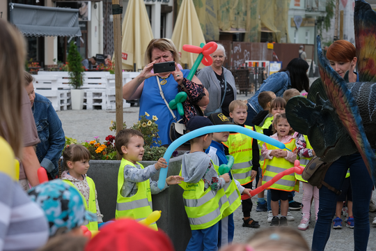 Dzień Sportu w Chełmie. Były nawet dinozaury... [GALERIA ZDJĘĆ]