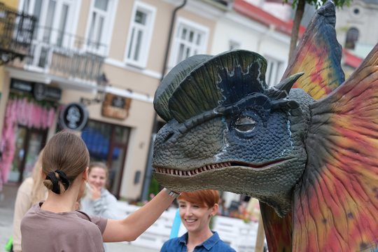 Dzień Sportu w Chełmie. Były nawet dinozaury... [GALERIA ZDJĘĆ]