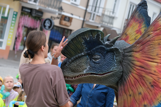 Dzień Sportu w Chełmie. Były nawet dinozaury... [GALERIA ZDJĘĆ]