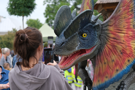 Dzień Sportu w Chełmie. Były nawet dinozaury... [GALERIA ZDJĘĆ]