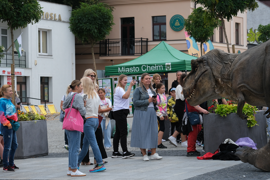 Dzień Sportu w Chełmie. Były nawet dinozaury... [GALERIA ZDJĘĆ]