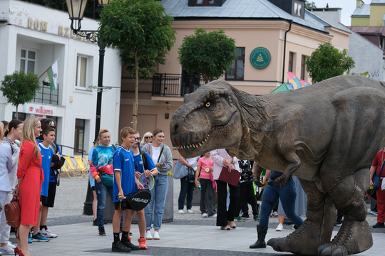 Dzień Sportu w Chełmie. Były nawet dinozaury... [GALERIA ZDJĘĆ]