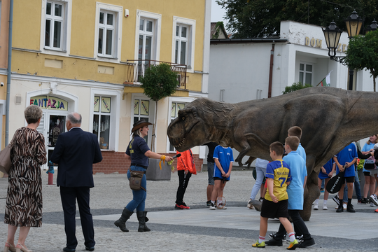 Dzień Sportu w Chełmie. Były nawet dinozaury... [GALERIA ZDJĘĆ]