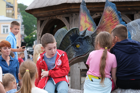 Dzień Sportu w Chełmie. Były nawet dinozaury... [GALERIA ZDJĘĆ]