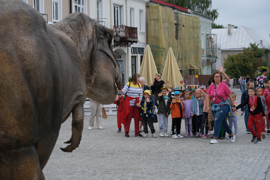 Dzień Sportu w Chełmie. Były nawet dinozaury... [GALERIA ZDJĘĆ]