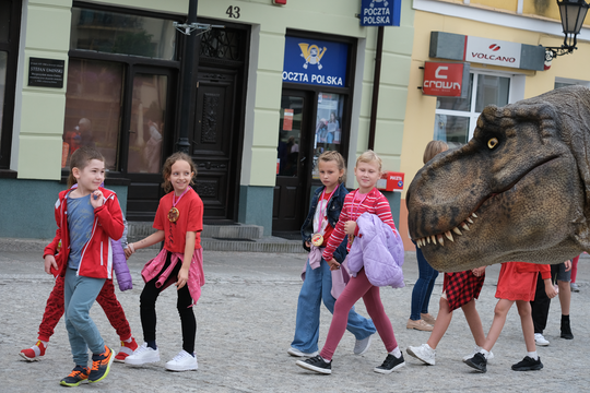 Dzień Sportu w Chełmie. Były nawet dinozaury... [GALERIA ZDJĘĆ]