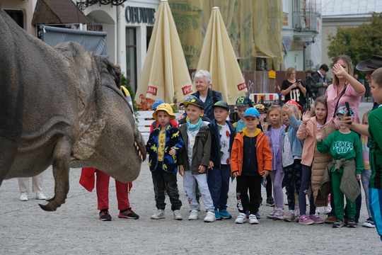 Dzień Sportu w Chełmie. Były nawet dinozaury... [GALERIA ZDJĘĆ]