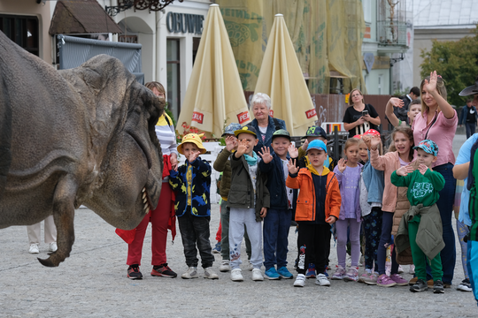Dzień Sportu w Chełmie. Były nawet dinozaury... [GALERIA ZDJĘĆ]