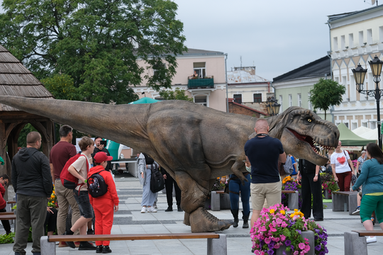 Dzień Sportu w Chełmie. Były nawet dinozaury... [GALERIA ZDJĘĆ]