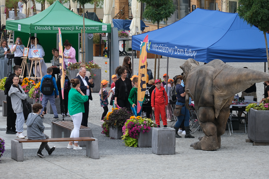 Dzień Sportu w Chełmie. Były nawet dinozaury... [GALERIA ZDJĘĆ]