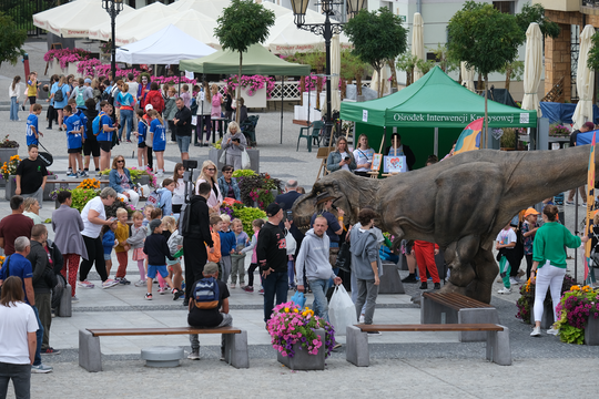 Dzień Sportu w Chełmie. Były nawet dinozaury... [GALERIA ZDJĘĆ]