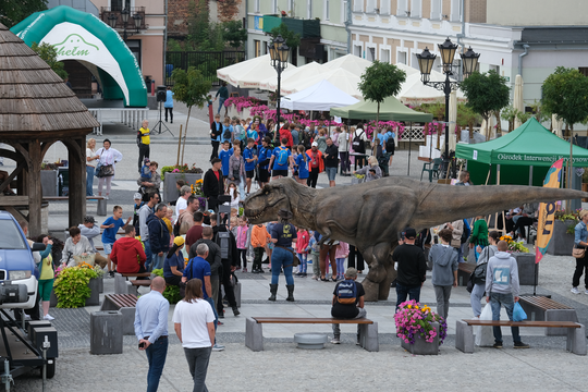 Dzień Sportu w Chełmie. Były nawet dinozaury... [GALERIA ZDJĘĆ]