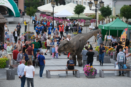 Dzień Sportu w Chełmie. Były nawet dinozaury... [GALERIA ZDJĘĆ]