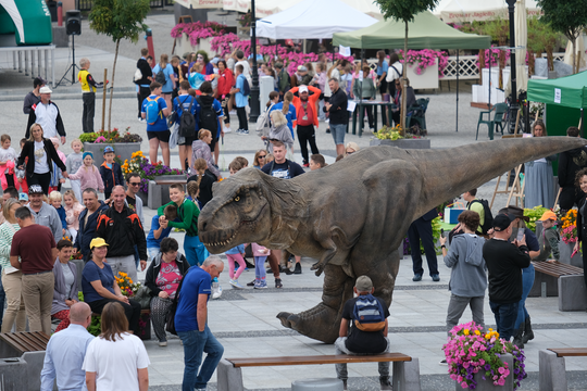 Dzień Sportu w Chełmie. Były nawet dinozaury... [GALERIA ZDJĘĆ]