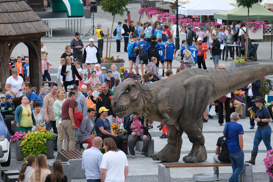 Dzień Sportu w Chełmie. Były nawet dinozaury... [GALERIA ZDJĘĆ]