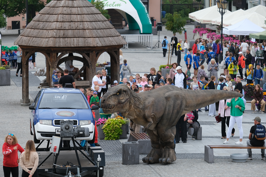 Dzień Sportu w Chełmie. Były nawet dinozaury... [GALERIA ZDJĘĆ]