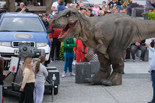 Dzień Sportu w Chełmie. Były nawet dinozaury... [GALERIA ZDJĘĆ]