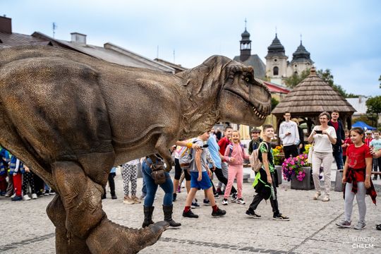 Chełm. Przeżyjmy to jeszcze raz: spotkanie z dinozaurami! [ZDJĘCIA]