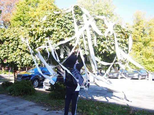 Chełm. Święto Drzewa Zespole Szkół Budowlanych i Geodezyjnych [GALERIA ZDJĘĆ]