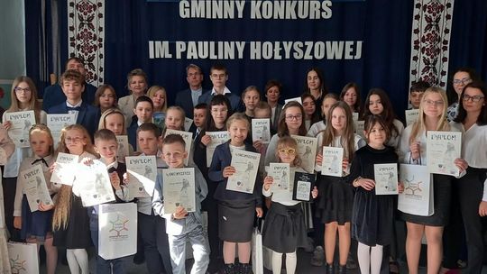 Gmina Chełm. Gminny Konkurs im. Pauliny Hołyszowej [GALERIA ZDJĘĆ]