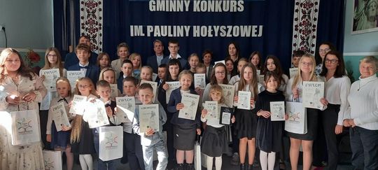 Gmina Chełm. Gminny Konkurs im. Pauliny Hołyszowej [GALERIA ZDJĘĆ]