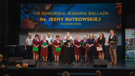 Włodawa. VIII Seniorska Jesienna Ballada im. Ireny Rutkowskiej 2024 [GALERIA ZDJĘĆ]