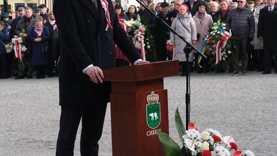 Chełm. Uroczystość z okazji Święta Niepodległości 2024. cz. I  [GALERIA ZDJĘĆ]