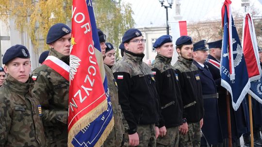 Chełm. Uroczystość z okazji Święta Niepodległości 2024. cz. I  [GALERIA ZDJĘĆ]