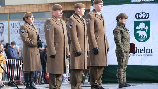 Chełm. Uroczystość z okazji Święta Niepodległości 2024. cz. I  [GALERIA ZDJĘĆ]