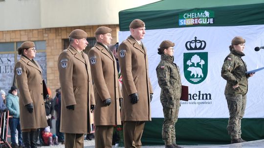 Chełm. Uroczystość z okazji Święta Niepodległości 2024. cz. I  [GALERIA ZDJĘĆ]
