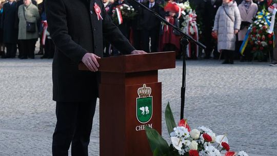 Chełm. Uroczystość z okazji Święta Niepodległości 2024. cz. I  [GALERIA ZDJĘĆ]