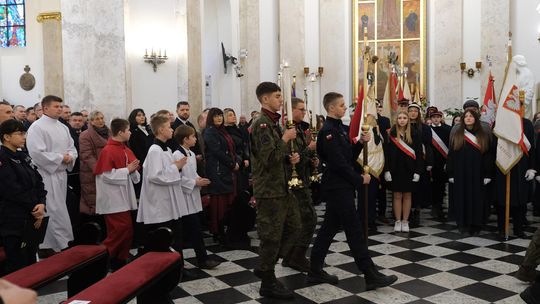 Chełm. Uroczystość z okazji Święta Niepodległości 2024. Msza św. w chełmskiej bazylice [GALERIA ZDJĘĆ]