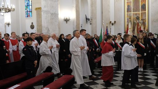 Chełm. Uroczystość z okazji Święta Niepodległości 2024. Msza św. w chełmskiej bazylice [GALERIA ZDJĘĆ]