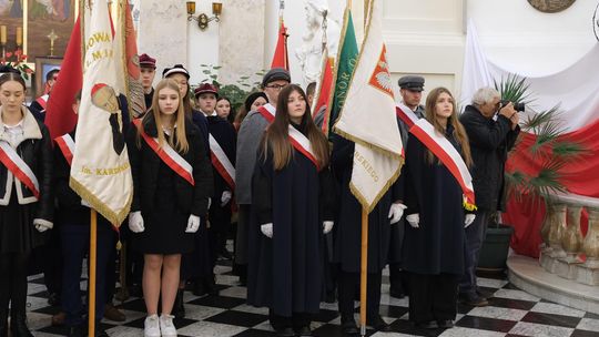 Chełm. Uroczystość z okazji Święta Niepodległości 2024. Msza św. w chełmskiej bazylice [GALERIA ZDJĘĆ]