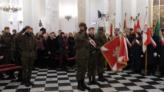 Chełm. Uroczystość z okazji Święta Niepodległości 2024. Msza św. w chełmskiej bazylice [GALERIA ZDJĘĆ]
