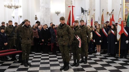 Chełm. Uroczystość z okazji Święta Niepodległości 2024. Msza św. w chełmskiej bazylice [GALERIA ZDJĘĆ]