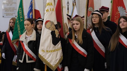 Chełm. Uroczystość z okazji Święta Niepodległości 2024. Msza św. w chełmskiej bazylice [GALERIA ZDJĘĆ]