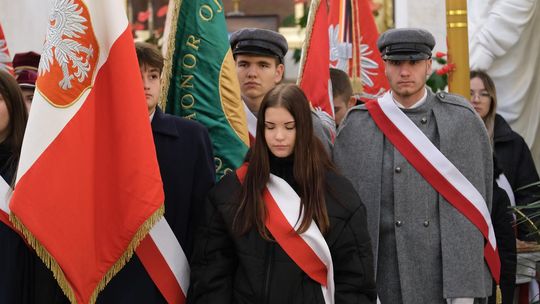 Chełm. Uroczystość z okazji Święta Niepodległości 2024. Msza św. w chełmskiej bazylice [GALERIA ZDJĘĆ]