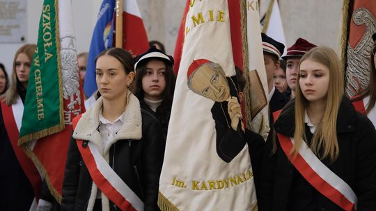 Chełm. Uroczystość z okazji Święta Niepodległości 2024. Msza św. w chełmskiej bazylice [GALERIA ZDJĘĆ]