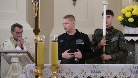 Chełm. Uroczystość z okazji Święta Niepodległości 2024. Msza św. w chełmskiej bazylice [GALERIA ZDJĘĆ]