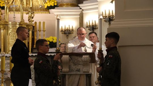 Chełm. Uroczystość z okazji Święta Niepodległości 2024. Msza św. w chełmskiej bazylice [GALERIA ZDJĘĆ]