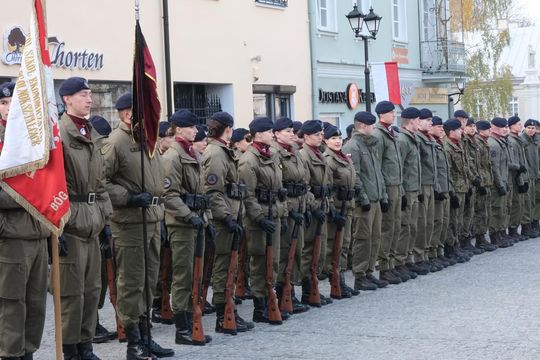 Chełm. Uroczystość z okazji Święta Niepodległości 2024. cz. I  [GALERIA ZDJĘĆ]