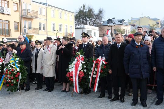 Chełm. Uroczystość z okazji Święta Niepodległości 2024. cz. I  [GALERIA ZDJĘĆ]