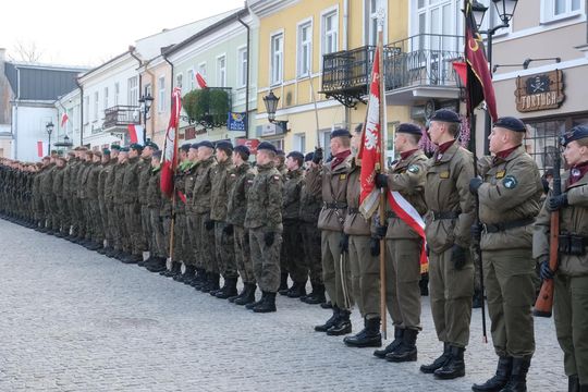 Chełm. Uroczystość z okazji Święta Niepodległości 2024. cz. I  [GALERIA ZDJĘĆ]