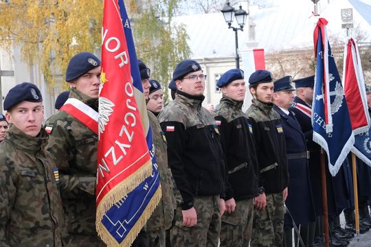 Chełm. Uroczystość z okazji Święta Niepodległości 2024. cz. I  [GALERIA ZDJĘĆ]