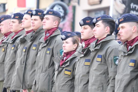 Chełm. Uroczystość z okazji Święta Niepodległości 2024. cz. I  [GALERIA ZDJĘĆ]